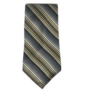 Stafford Men's Neck Tie Silk 59" L 3 3/4" W Striped